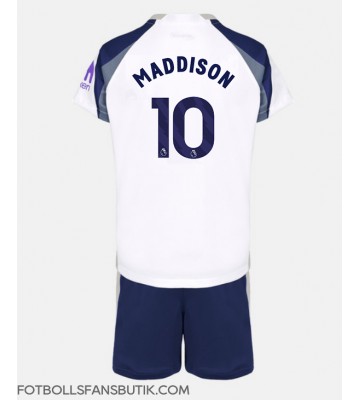 Tottenham Hotspur James Maddison #10 Replika Hemmatröja Barn 2025-26 Kortärmad (+ Korta byxor)